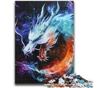 Puzzles for Adults Teens 1000 Pieces Mysterious Dragon Adult Jigsaw,Challenging Difficult Deal As Gifts for The Whole Family (50x75cm)