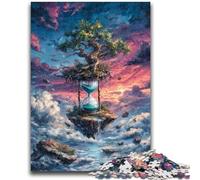 Puzzles for Adults Teens 1000 Pieces Mysterious Hourglass Adult Jigsaw,Challenging Difficult Deal As Gifts for The Whole Family (50x75cm)