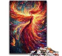 Puzzles for Adults Teens 1000 Pieces Mysterious Phoenix Girl Adult Jigsaw,Challenging Family Activity Games DIY Toy for Home Wall Decor Gifts (38x26cm)