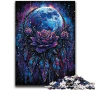 Puzzles for Adults Teens 1000 Pieces Mystical Dream Catcher Relax Games Educational Game for Birthday, Chrismas for And Age 14 Years Up 50x75cm