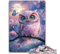 Puzzles for Adults Teens 1000 Pieces Owl Family Fun for Is Ideal As A Gift for The Whole Family for And Age 14 Years Up 50x75cm