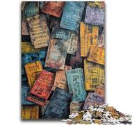 Puzzles for Adults Teens 1000 Pieces Paris Collage for Age 14 Years And over Beautiful Design GameBeautiful Design Game Great Gift 26x38cm
