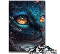 Puzzles for Adults Teens 1000 Pieces Scottish Fold Cat Stress Reliever Difficult Challenge Deal As Gifts for The Whole Family 26x38cm