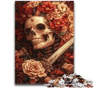Puzzles for Adults Teens 1000 Pieces Skeleton Dragon Challenging Game And Family Play for Is Ideal As A Gift for The Whole Family 50x75cm