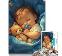 Puzzles for Adults Teens 1000 Pieces Sleeping Child,Educational Stress Relief Toy for Is Ideal As A Gift for The Whole Family (38x26cm)