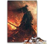 Puzzles for Adults Teens 1000 Pieces Sunset Ninja Adult Jigsaw,Challenging Difficult Deal As Gifts for The Whole Family (38x26cm)