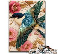 Puzzles for Adults Teens 1000 Pieces Swallow Art Adult Jigsaw,Challenging Family Activity Games DIY Toy for Home Wall Decor Gifts (75x50cm)
