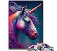 Puzzles for Adults Teens 1000 Pieces Unicorn Illustration Family Fun for Is Ideal As A Gift for The Whole Family for And Age 14 Years Up 50x75cm