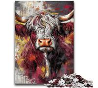Puzzles for Adults Teens 1000 Pieces Yak Stress Reliever Difficult Challenge Deal As Gifts for The Whole Family 50x75cm