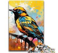 Puzzles for Adults Teens 1000 Pieces Yellow Sparrow Teenager Jigsaw,Challenging Game for Is Ideal As A Gift for The Whole Family (26x38cm)