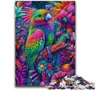 Puzzles for Adults Teens 1000pc Puzzle Animal Parrot Help The Brain Exercise Addictive Toys to Cultivate Patience Suitable for Couples 50x75cm