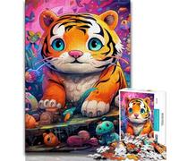 Puzzles for Adults Teens 1000pc Puzzle Animal World,Stress Reliever Difficult Challenge Is Ideal As Gifts for The Whole Family (38x26cm)