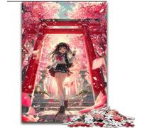 Puzzles for Adults Teens 1000pc Puzzle Anime Cat Maid, Stress Relief with Fully Interlocking Randomly Shaped Pieces for And 14 Years Old (Size 50x75cm)