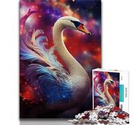Puzzles for Adults Teens 1000pc Puzzle Art Animals Flamingos,Stress Reliever Difficult Challenge Is Ideal As Gifts for The Whole Family (75x50cm)