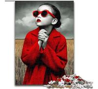 Puzzles for Adults Teens 1000pc Puzzle Art Human, Help The Brain Exercise Addictive Toys to Cultivate Patience Enhance Memory (Size 26x38cm)