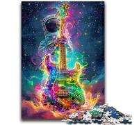 Puzzles for Adults Teens 1000pc Puzzle Astronauts in Space Help The Brain Exercise Addictive Toys to Cultivate Patience Wall Decoration 50x75cm