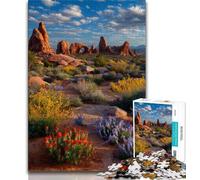 Puzzles for Adults Teens 1000pc Puzzle Beautiful Mountain River,Challenging Game Toys for Is Ideal As A Gift for The Whole Family (75x50cm)
