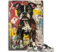 Puzzles for Adults Teens 1000pc Puzzle Boxer Dog for And 14 Years And over Interesting Stress Reduction Gifts for Friends And Family 50x75cm