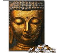 Puzzles for Adults Teens 1000pc Puzzle Buddha Art, Challenging Game And Family Play with Fully Interlocking Randomly Shaped Pieces (Size 50x75cm)