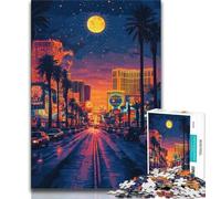 Puzzles for Adults Teens 1000pc Puzzle City at Sunset,Help The Brain Exercise Addictive Toys to Cultivate Patience Perfect Decoration (75x50cm)