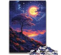 Puzzles for Adults Teens 1000pc Puzzle Clouds And Flowers in The Mountains Learning Educational Toys Family Games Enhance Love between Couples 38x26cm