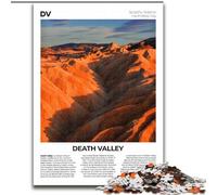Puzzles for Adults Teens 1000pc Puzzle Death Valley,Educational Stress Relief Toy for Is Ideal As A Gift for The Whole Family 50x75cm