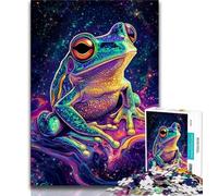 Puzzles for Adults Teens 1000pc Puzzle Dream Frog, Great Gift for Adults,for Is Ideal As A Gift for The Whole Family for And 14 Years Old 38x26cm