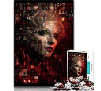 Puzzles for Adults Teens 1000pc Puzzle Famous Actors Collage,Help The Brain Exercise Addictive Toys to Cultivate Patience Perfect Decoration 50x75cm