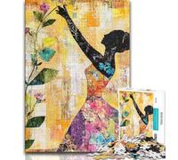 Puzzles for Adults Teens 1000pc Puzzle Fantasy Ballet,Help The Brain Exercise Addictive Toys to Cultivate Patience Perfect Decoration (38x26cm)