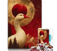 Puzzles for Adults Teens 1000pc Puzzle Fantasy Duck,Help The Brain Exercise Addictive Toys to Cultivate Patience Perfect Decoration 50x75cm