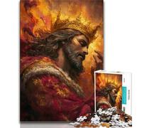 Puzzles for Adults Teens 1000pc Puzzle Fantasy Jesus,Educational Stress Relief Toy for Is Ideal As A Gift for The Whole Family 38x26cm
