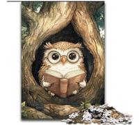 Puzzles for Adults Teens 1000pc Puzzle Fantasy Owl, Family Entertainment Toys Is Ideal As Gifts for The Whole Family for 14+ (Size 26x38cm)