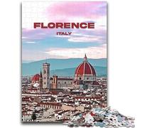 Puzzles for Adults Teens 1000pc Puzzle Florence City Italy Travel for 14+ Difficult to Complete But Fun And Humorous Birthday Gift (size 50x70cm)