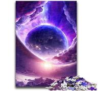 Puzzles for Adults Teens 1000pc Puzzle Galaxy Fantasy Planet Learning Educational Toys Family Games Enhance Love between Couples 50x75cm