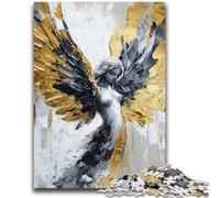 Puzzles for Adults Teens 1000pc Puzzle Golden Angel for And 14 Years And over Interesting Stress Reduction Gifts for Friends And Family 26x38cm