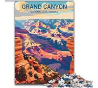 Puzzles for Adults Teens 1000pc Puzzle Grand Canyon National Park, Suitable for People Aged 14 And Above Challenging To Complete But Fun And Humorous Great Gift 50x75cm