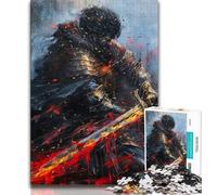 Puzzles for Adults Teens 1000pc Puzzle Knight, Great Gift for Adults,for Is Ideal As A Gift for The Whole Family for And 14 Years Old 38x26cm