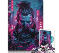 Puzzles for Adults Teens 1000pc Puzzle Mechanical Warrior,Challenging To Complete But Fun And Humorous Unique Birthday And Gifts (75x50cm)