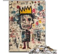 Puzzles for Adults Teens 1000pc Puzzle Modern Art by Basquiat, Family Entertainment Toys Is Ideal As Gifts for The Whole Family for 14+ (Size 50x75cm)