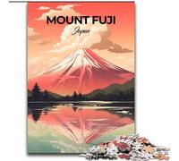 Puzzles for Adults Teens 1000pc Puzzle Mount Fuji, Games Toys Gift Unique Birthday And Gifts for And Age 14 Years Up 50x75cm