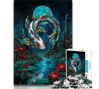 Puzzles for Adults Teens 1000pc Puzzle Mysterious Elephant, Great Gift for Adults,for Is Ideal As A Gift for The Whole Family for And 14 Years Old 38x26cm