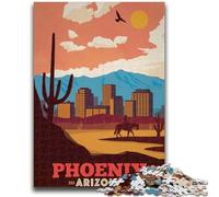 Puzzles for Adults Teens 1000pc Puzzle Phoenix for 14+ Difficult to Complete But Fun And Humorous Birthday Gift (size 38x26cm)