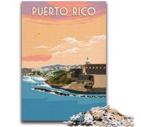 Puzzles for Adults Teens 1000pc Puzzle Puerto Rico San Juan Educational Game Challenge Toy Wall Decoration Unique Birthday And Xmas Gifts (size 50x70cm)