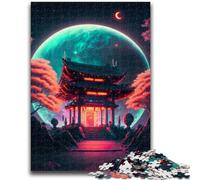 Puzzles for Adults Teens 1000pc Puzzle Shinto Shrine Challenging Game And Family Play Educational Game for Birthday, Chrismas 50x75cm