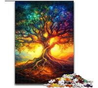 Puzzles for Adults Teens 1000pc Puzzle Tree of Life, Elephant Toy Intellectual Game Birthday Present, Gifts, Wall Art for Ages 14+ (Size 50x75cm)