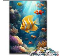 Puzzles for Adults Teens 1000pc Puzzle Undersea Fish, Family Entertainment Toys Is Ideal As Gifts for The Whole Family for 14+ (Size 50x75cm)