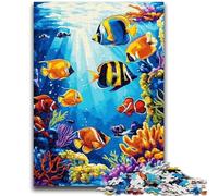 Puzzles for Adults Teens 1000pc Puzzle Underwater World Challenging Game And Family Play Educational Game for Birthday, Chrismas 50x75cm