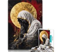 Puzzles for Adults Teens 1000pc Puzzle Virgin Mary, Great Gift for Adults,for Is Ideal As A Gift for The Whole Family for And 14 Years Old 38x26cm