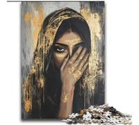 Puzzles for Adults Teens 2000 Pieces Abstract Painting Woman Challenging Game And Family Play for Is Ideal As A Gift for The Whole Family 70x100cm