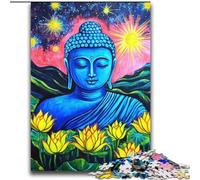 Puzzles for Adults Teens 2000 Pieces Buddha Challenging Game And Family Play for Is Ideal As A Gift for The Whole Family 70x100cm